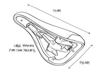 Preview: Seat Fly Bikes Sierra V3 Tripod
