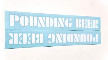 Preview: Sticker S&M Pounding Beer