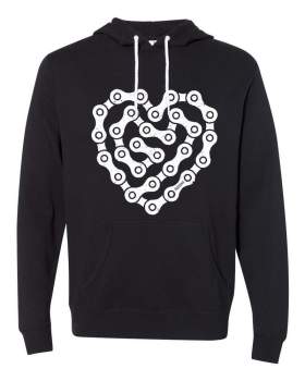 Preview: Sweater Props Heart Chain Hooded