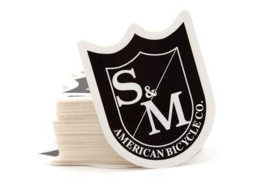 Sticker S&M Medium Shield 100er Pack