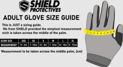 Gloves Shield Lite Black Grey