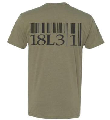 T-Shirt Terrible One Barcode